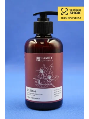 Парфюмированный крем для рук и тела Soul&Skin аромат Амбра и Перец, 285 мл