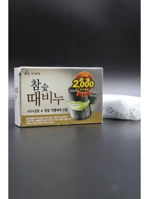 Мыло-скраб туалетное Hardwood Charcoal Scrub Soap, 100 гр