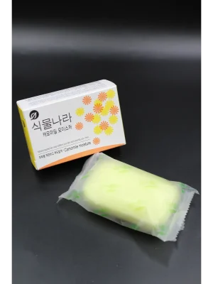 Мыло туалетное твердое Shingmulnara Soap Chamomile Moisture, 100 гр