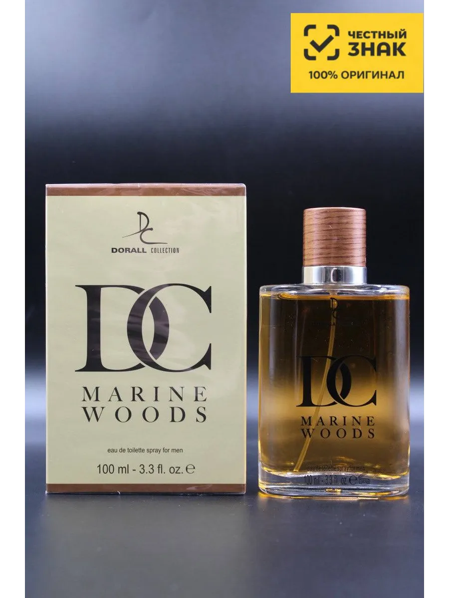 Мужская Туалетная вода Dorall Collection DC Marine Woods Доралл Коллекшион Ди Си Марине Вудс, 100 мл