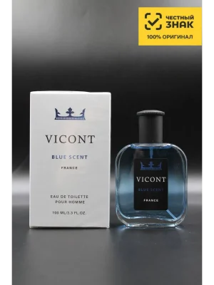 Туалетная вода для мужчин Vicont Blue Scent Виконт Блю Цент, 100 мл