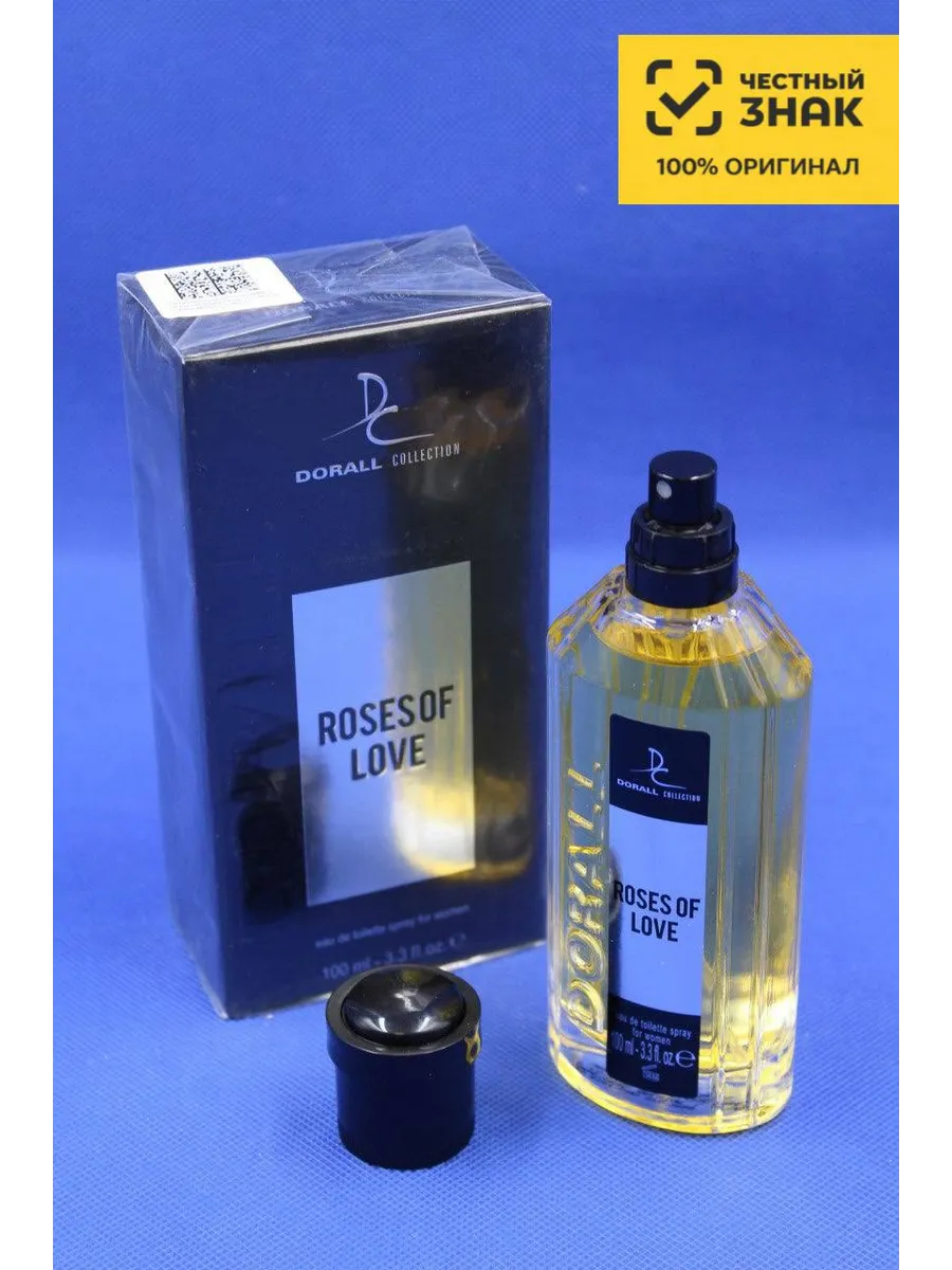 Женские духи Dorall Collection Roses of Love Доралл Коллекшн Роуз Оф Лав, 100 мл