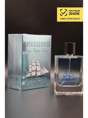 Мужской парфюм Parfums Genty Ambassador In Aqua Blue, Дженти Амбассадор Ин Аква Блю, 100 мл
