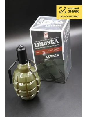 Туалетная вода для мужчин Evro Parfum Limonka Attack, Евро Парфюм Лимонка Аттак, 100 мл