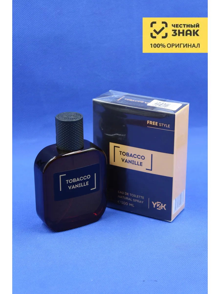 Парфюм унисекс Free Style Tobacco Vanille, Фри Стайл Тобакко Ванилль, 100 мл