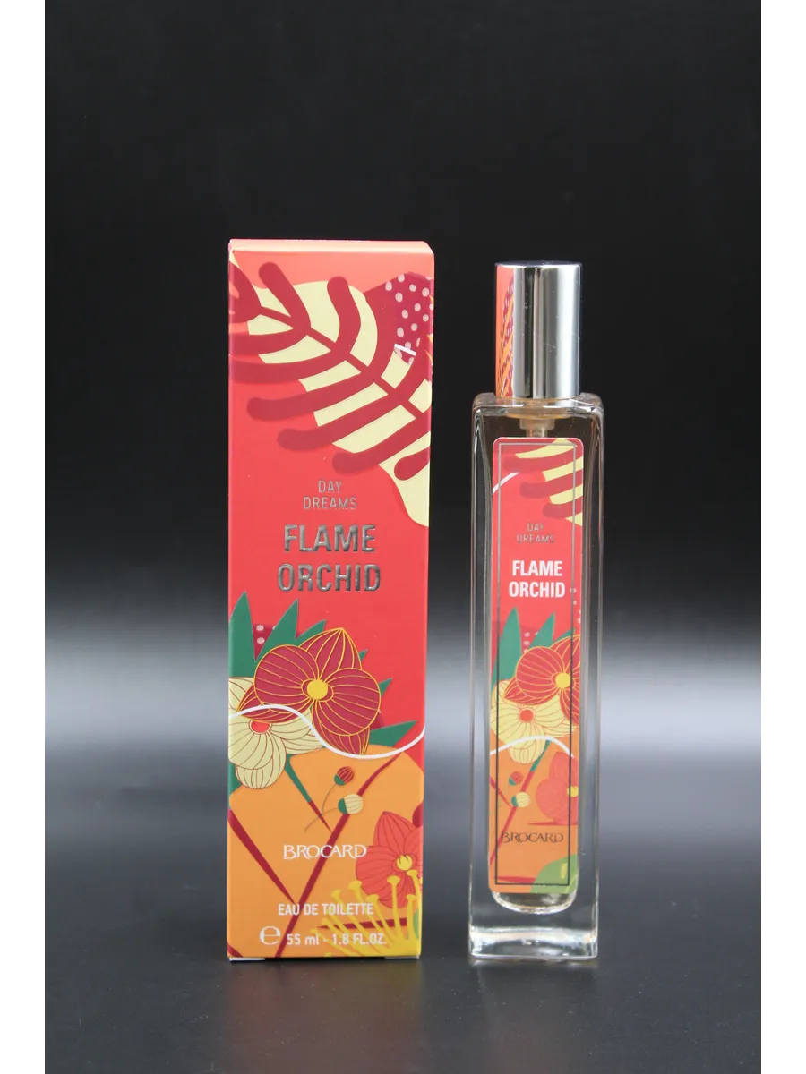Туалетная вода для женщин Брокард Огненная Орхидея Brocard Flame Orchid, 55 мл — изображение 2