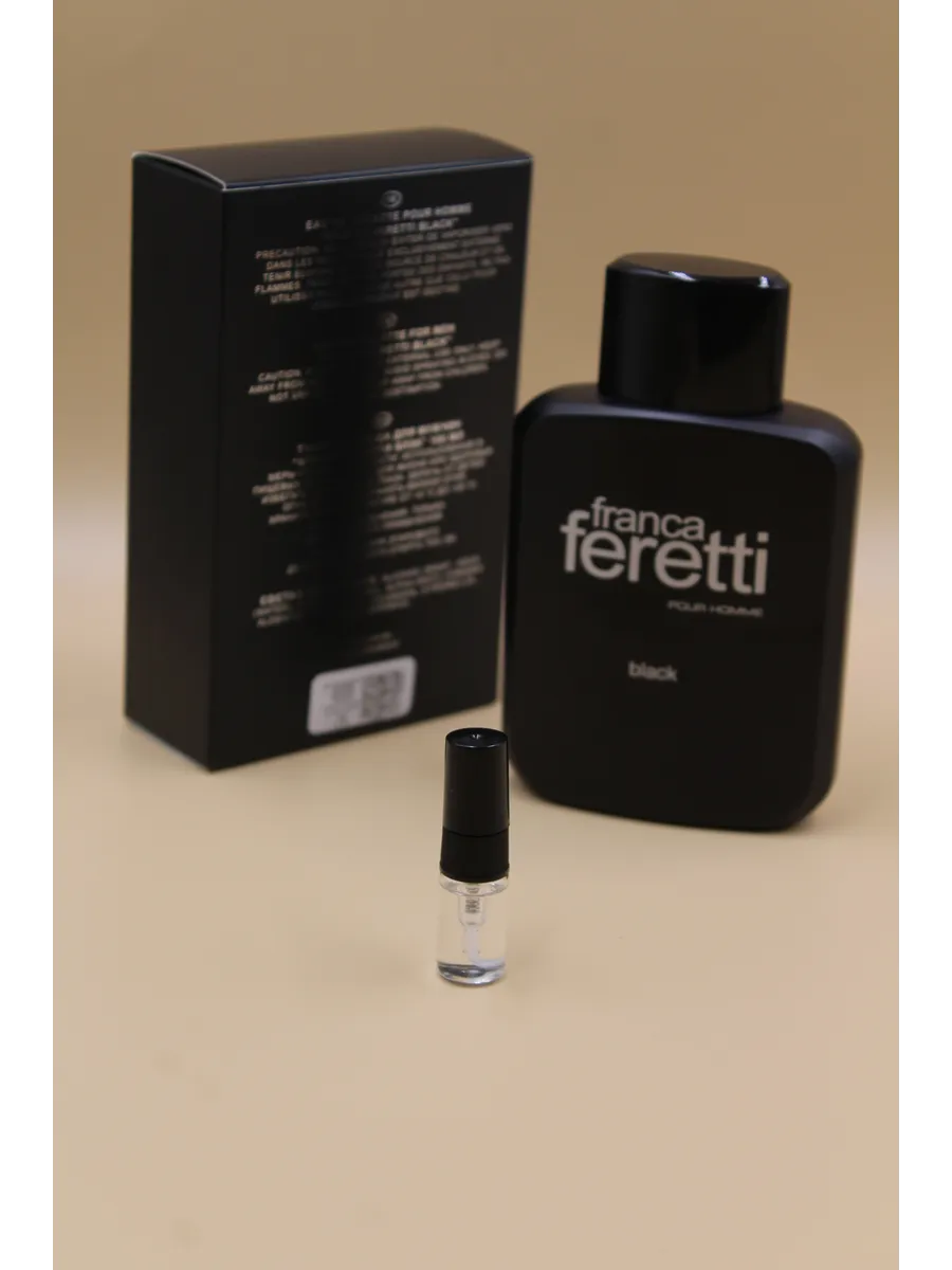 Мужские Духи Брокард Франса Феретти Блэк Brocard Franca Feretti For Men Black, на распив — изображение 2
