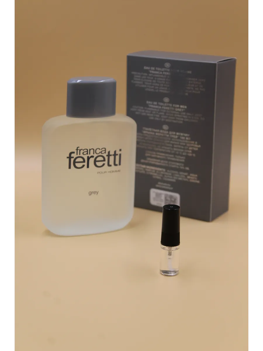 Мужская Туалетная вода Брокард Франка Феретти Грей Brocard Franca Feretti Grey, на распив — изображение 2