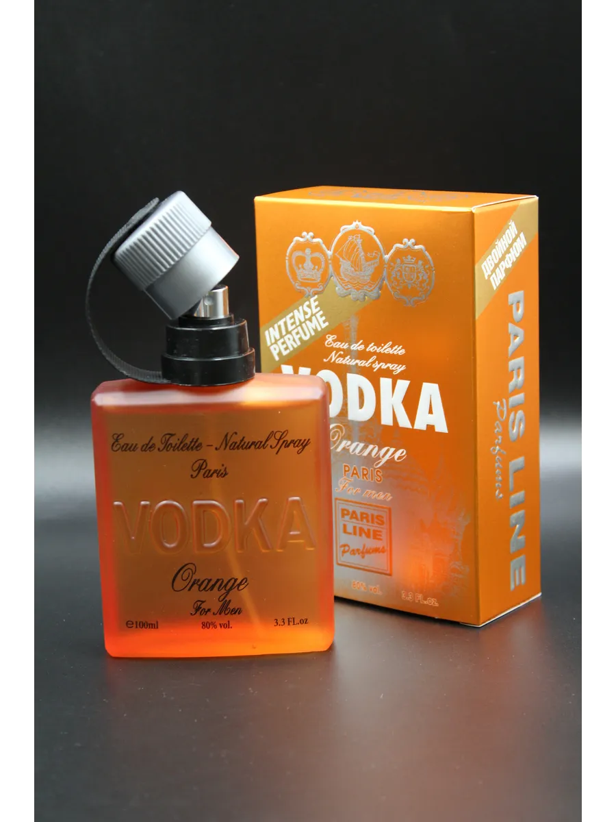 Туалетная вода для мужчин Водка Оранж Интенс Vodka Orange, 100 мл — изображение 2