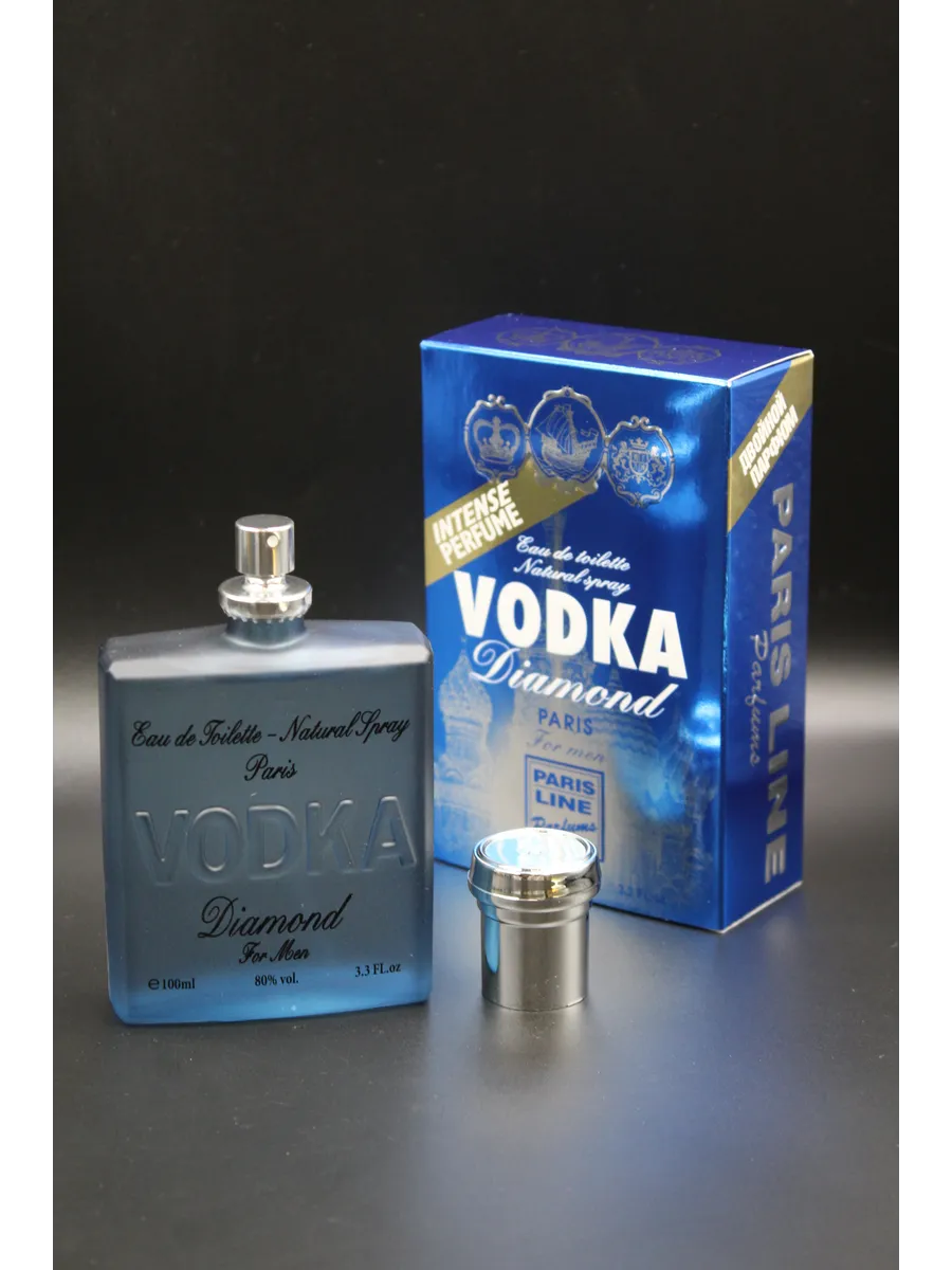 Туалетная вода для мужчин Водка Диамонд Интенс Vodka Diamond, 100 мл — изображение 2
