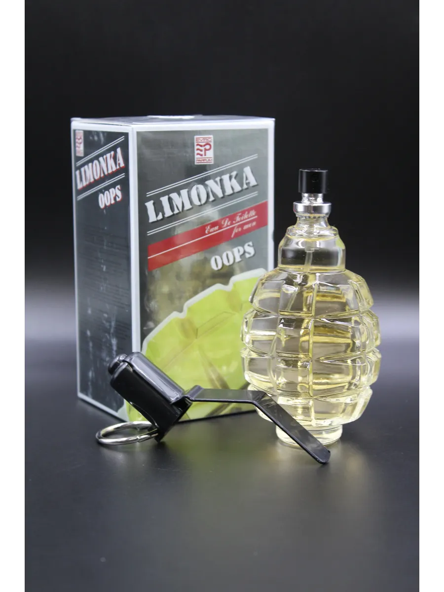 Мужская туалетная вода Evro Parfum Limonka Oops, Евро Парфюм Лимонка Упс, 100 мл — изображение 2