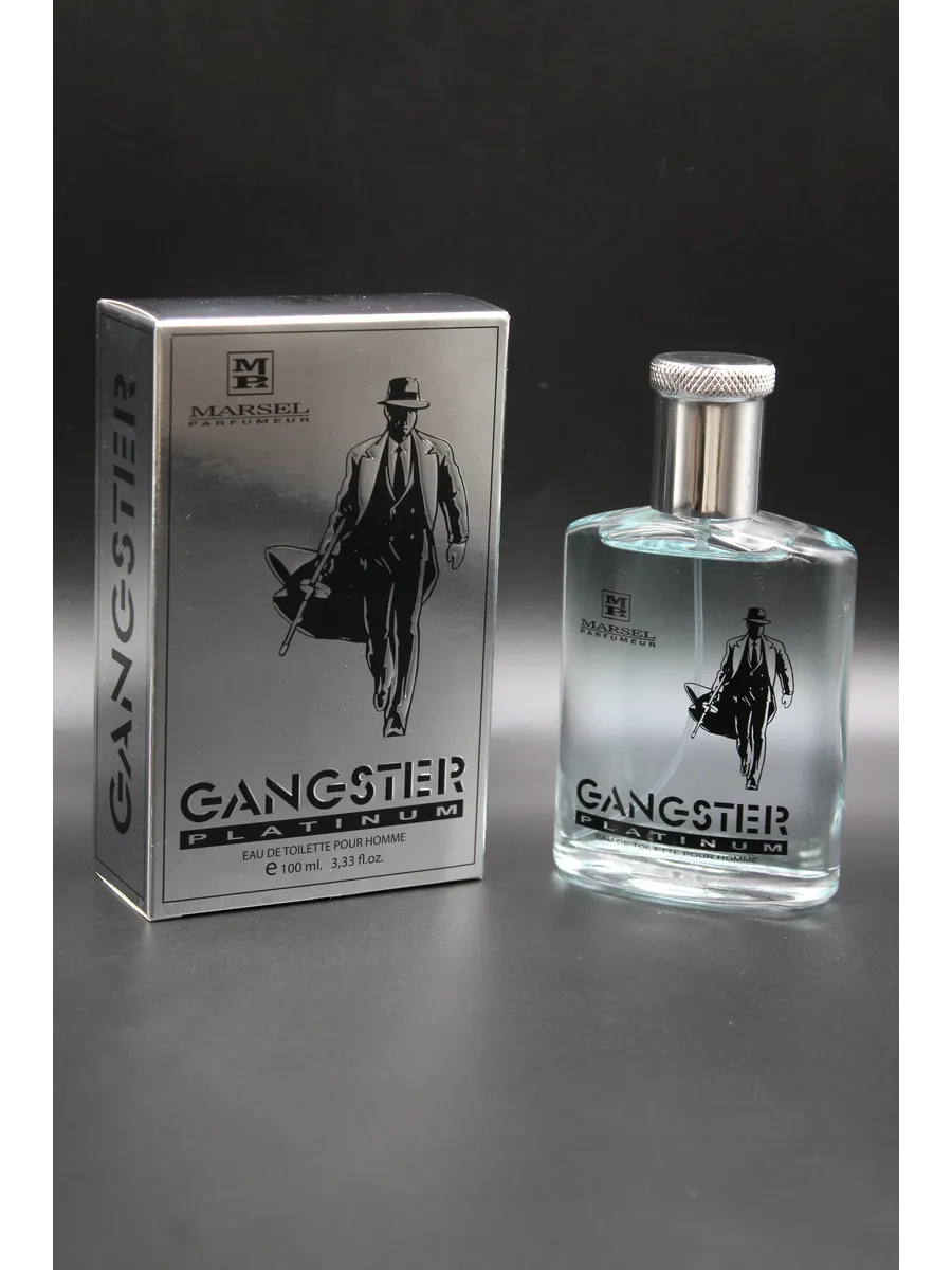 Мужские Духи Марсель Парфюмер Гангстер Платинум Marsel Parfumeur Gangster Platinum, 100 мл — изображение 3