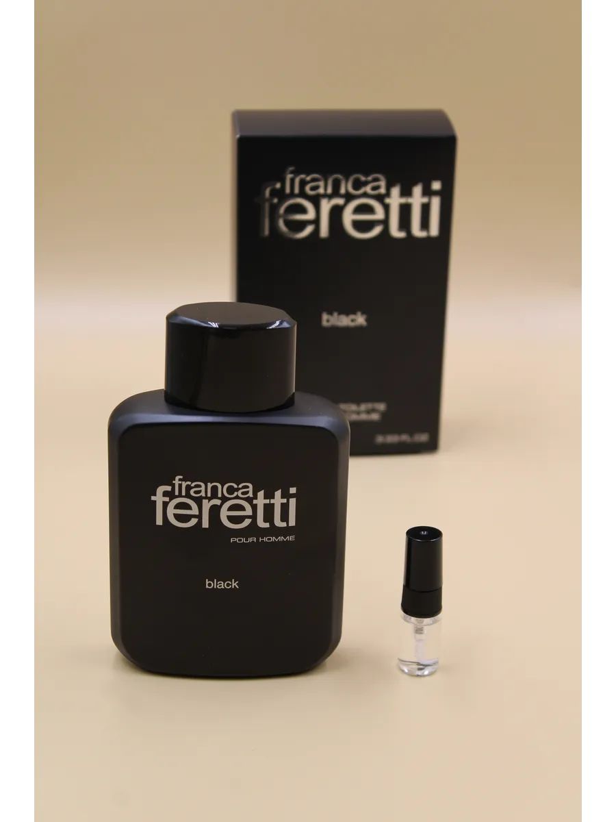 Мужские Духи Брокард Франса Феретти Блэк Brocard Franca Feretti For Men Black, на распив — изображение 3