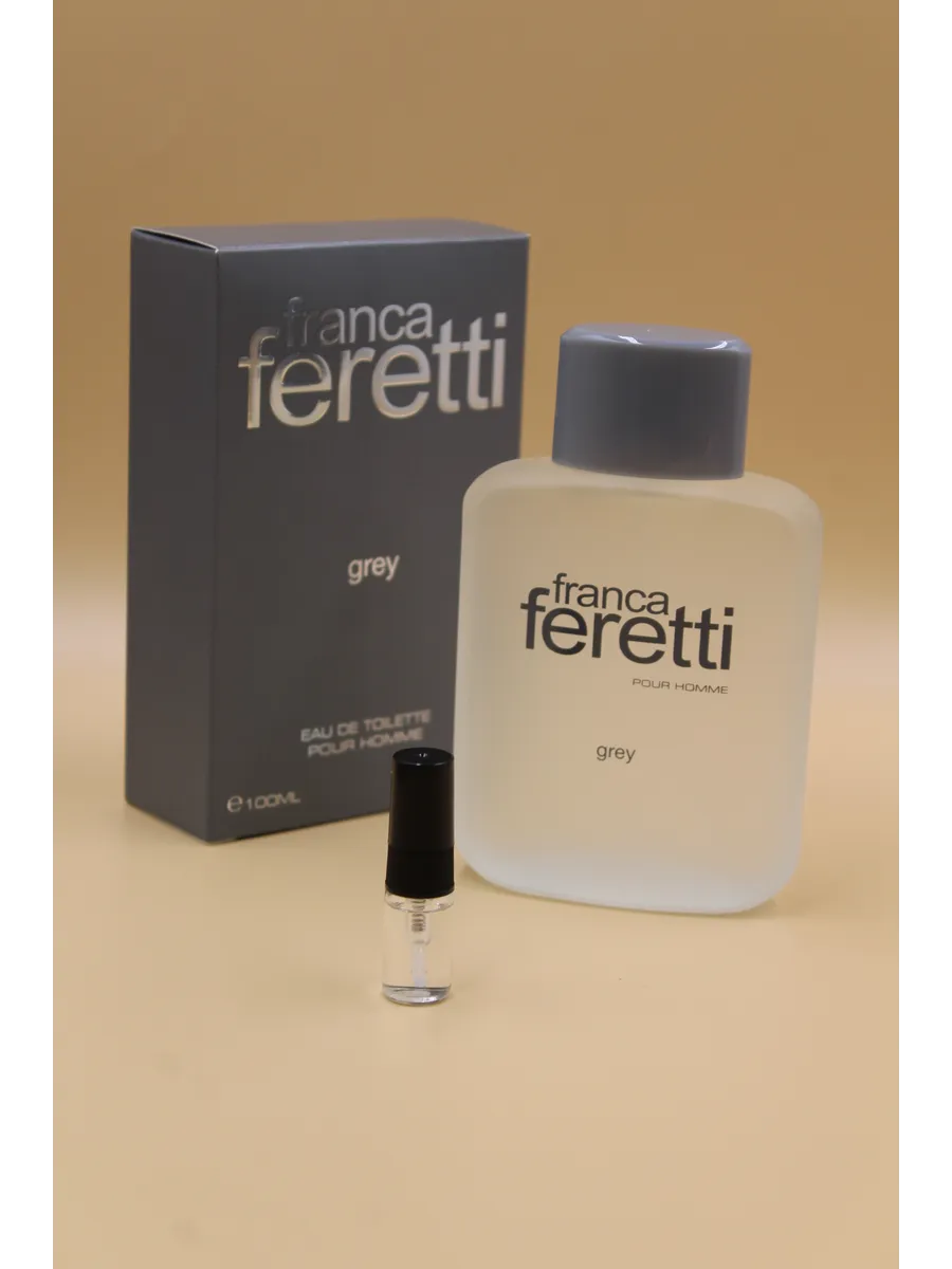 Мужская Туалетная вода Брокард Франка Феретти Грей Brocard Franca Feretti Grey, на распив — изображение 3