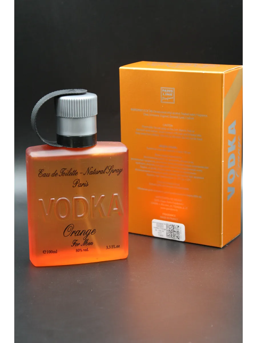 Туалетная вода для мужчин Водка Оранж Интенс Vodka Orange, 100 мл — изображение 3