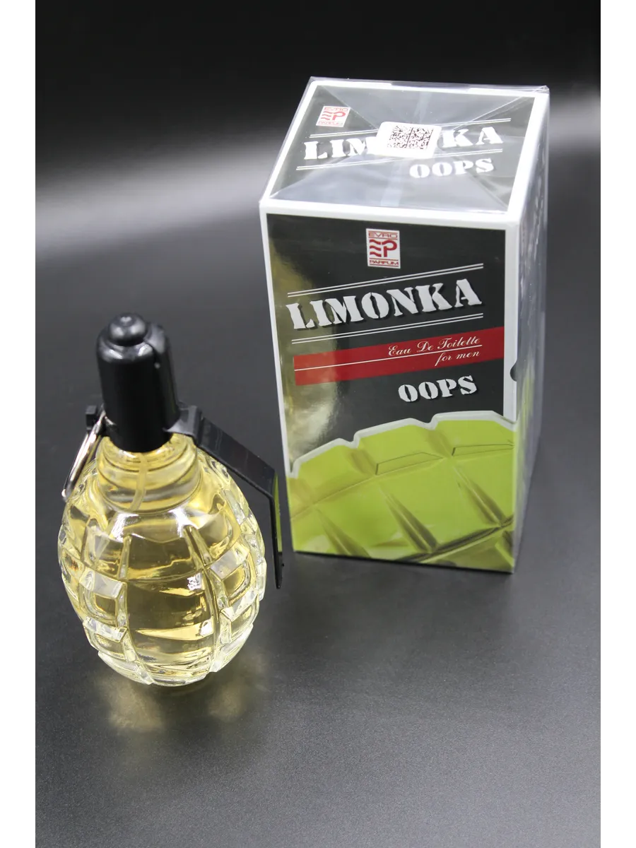 Мужская туалетная вода Evro Parfum Limonka Oops, Евро Парфюм Лимонка Упс, 100 мл — изображение 3