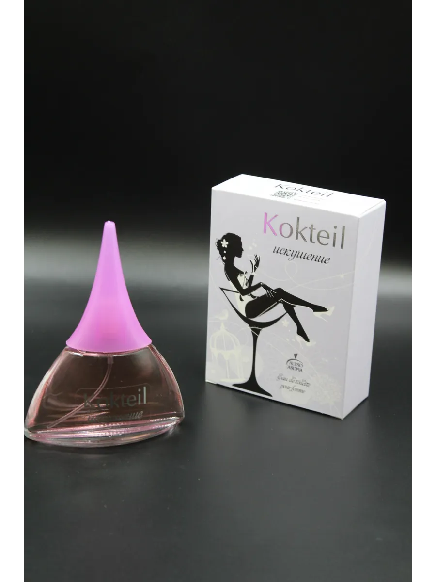 Туалетная вода для женщин Altro Aroma Kokteil, Альтро Арома Коктейль Искушение, 50 мл — изображение 3