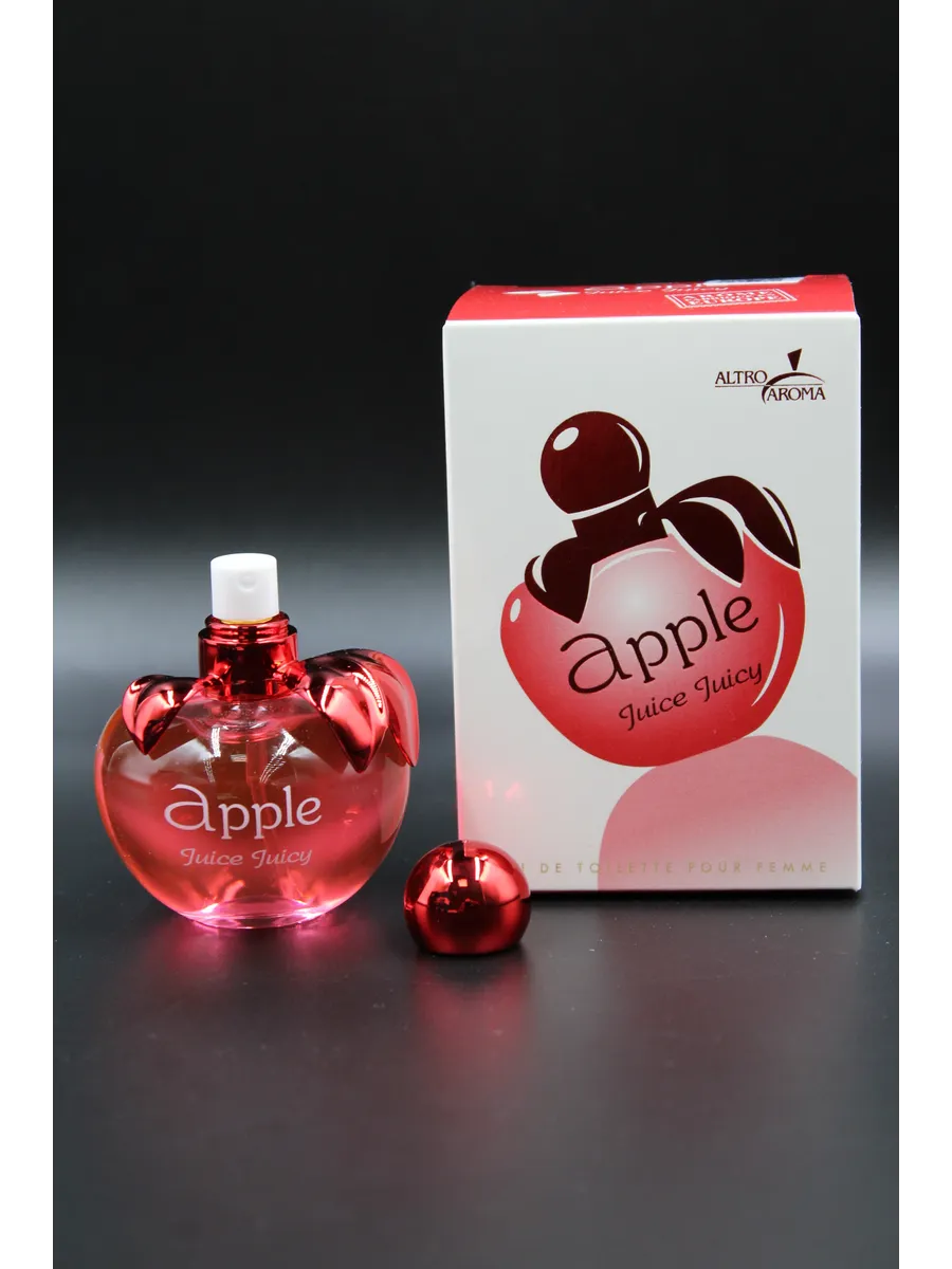 Женский парфюм Altro Aroma Juicy Apple, Джуси Эпл Яблоко, 50 мл — изображение 3