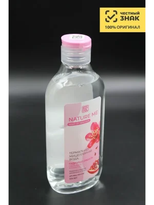 Термально-мицеллярная вода Nature Me Make Up Remover с гидролатом граната, 320 мл